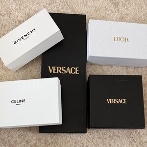 Luxury Designer Gift Boxes - Versace, Dior, Givenchy, Celine